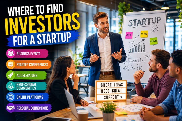 Where to Find Investors for a Startup